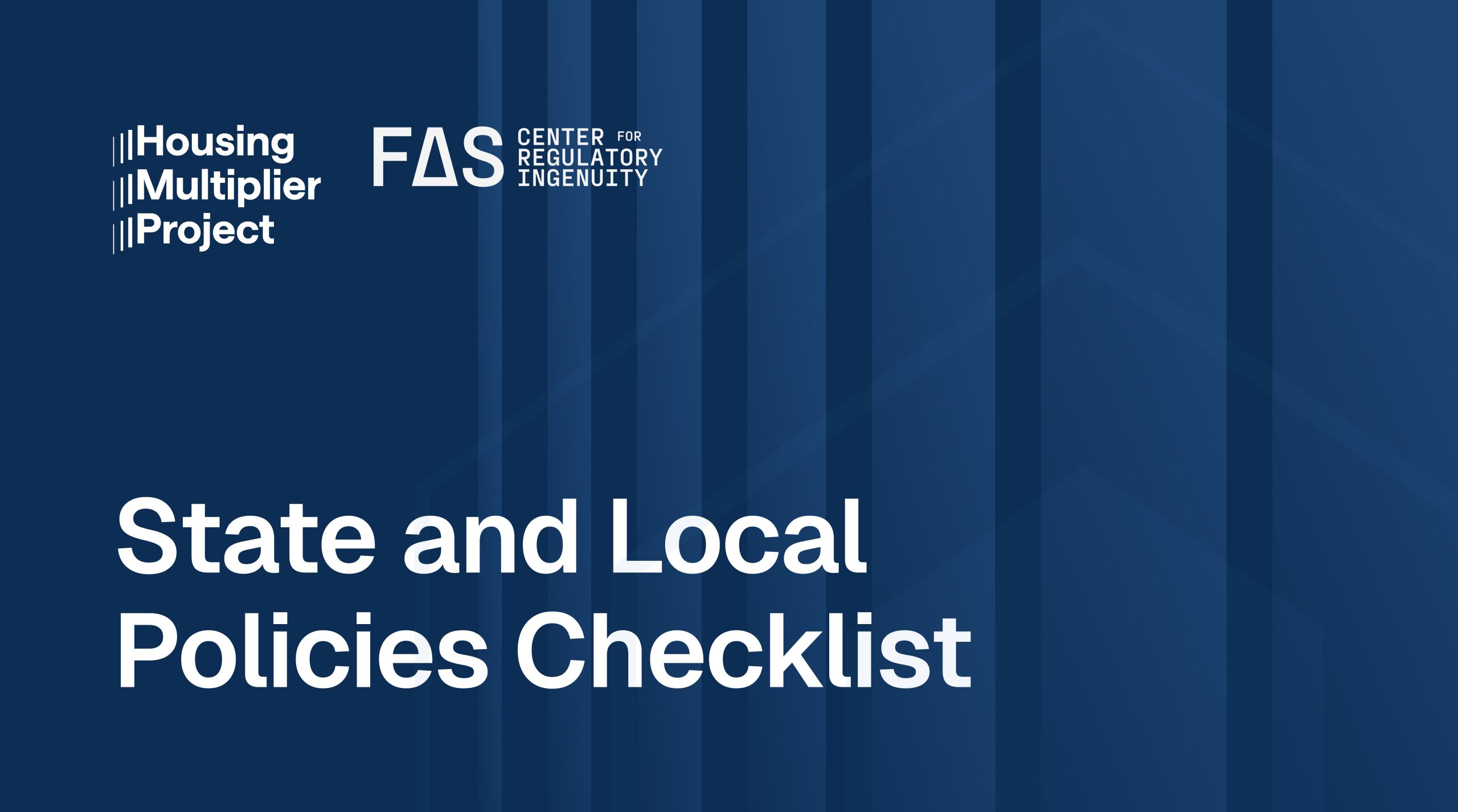 State and Local Policies Checklist